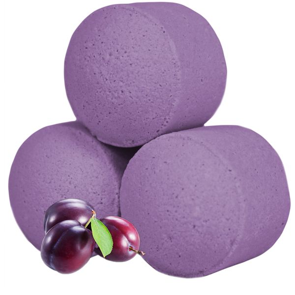 Bath Bomb Box, Frosted Sugar Plum, product photograph