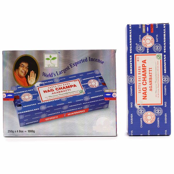 Satya Nag Champa Incense, 250g, product photograph