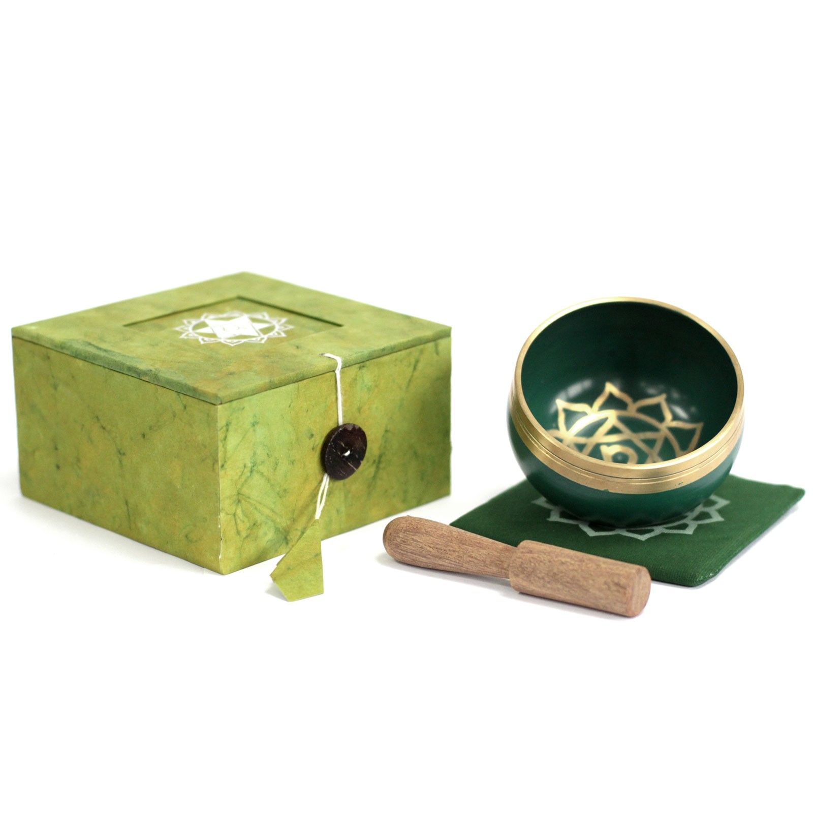 Chakra Singing Bowl, Heart, product photograph